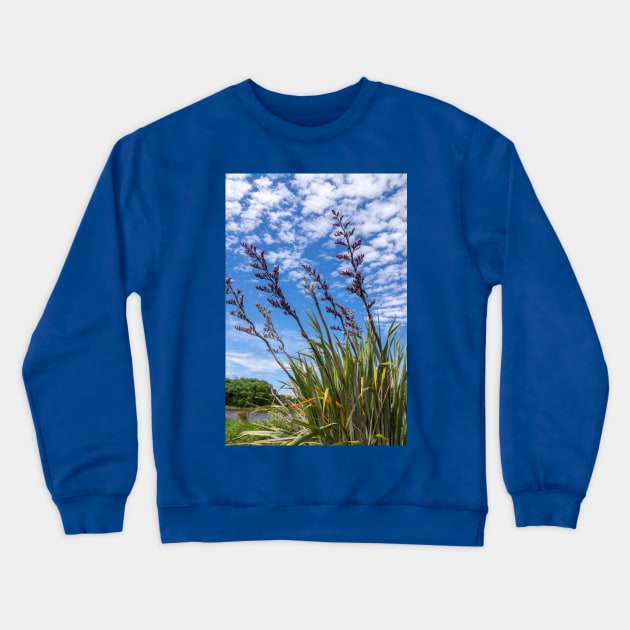 NZ flax bush. Crewneck Sweatshirt by sma1050